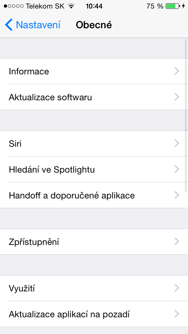 iOS Spotlight