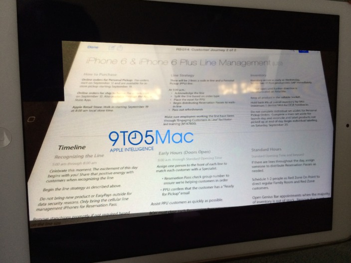 iPhone 6 & iPhone 6 Plus Launch