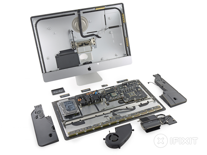 iFixIt iMac s Retina displejom