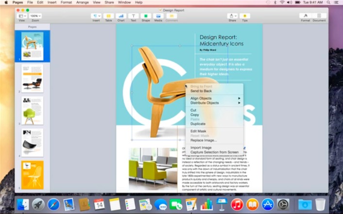 iWork 2014 Pages