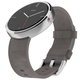 Motorola Moto 360 Stone Leather