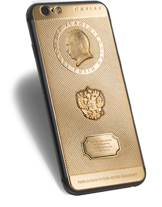 iPhone 6 Caviar Supremo Putin Gold