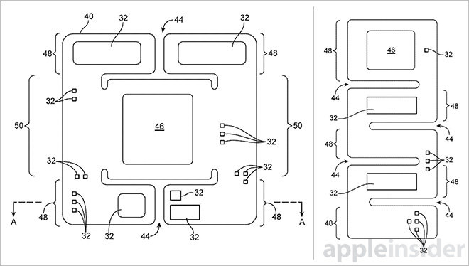 iPhone Flexible patent
