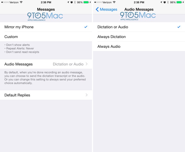 Apple Watch companion
