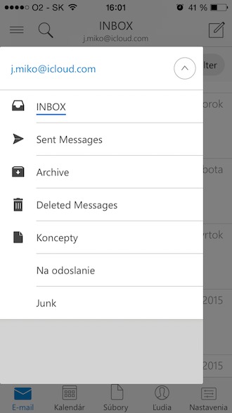 Outlook pre iOS