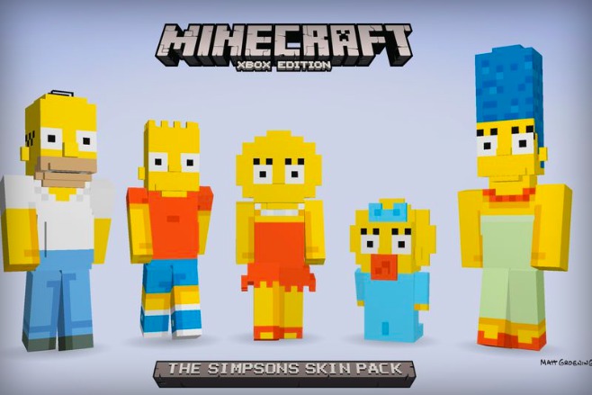 Simpsons Minecraft