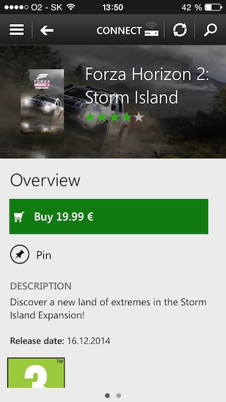 Xbox One SmartGlass Store
