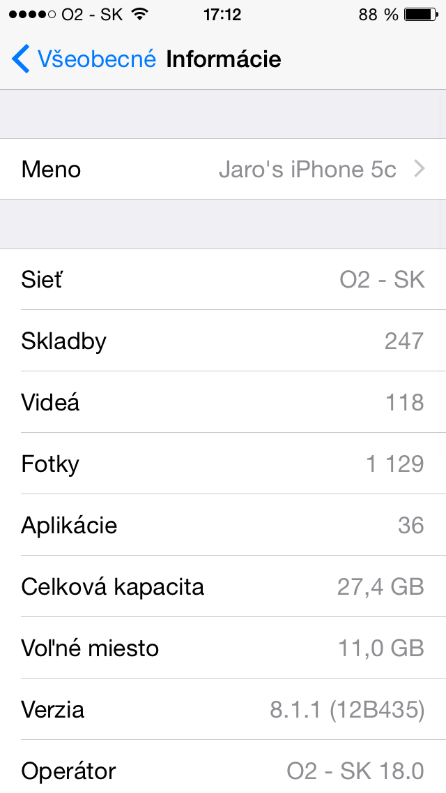 iPhone 5c Storage