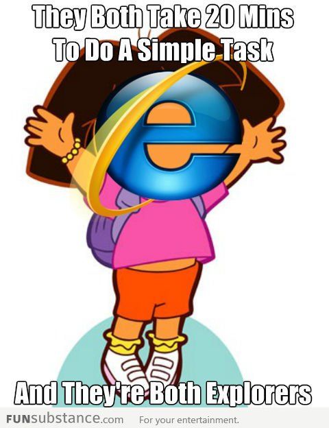 Internet Explorer joke