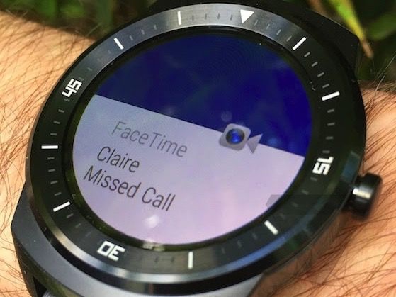 Android Wear FaceTime