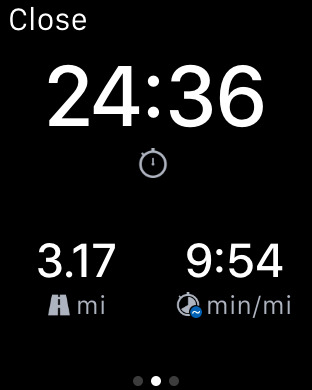 Runtastic Apple Watch