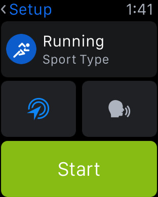Runtastic Apple Watch