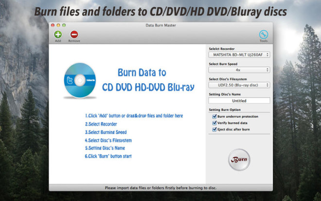 data burn data burn
