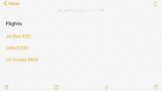 iOS 9 flight tracker iOS 9 flight tracker