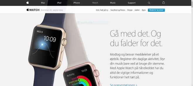 Apple WAtch -  Denmark