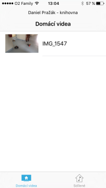 Videa Domácí sdílení iTunes 3