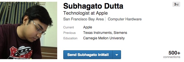 Subhagato Dutta Apple