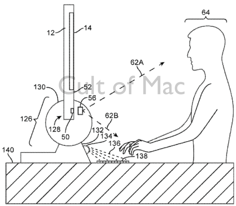 iMac Holographic Keyboard Patent