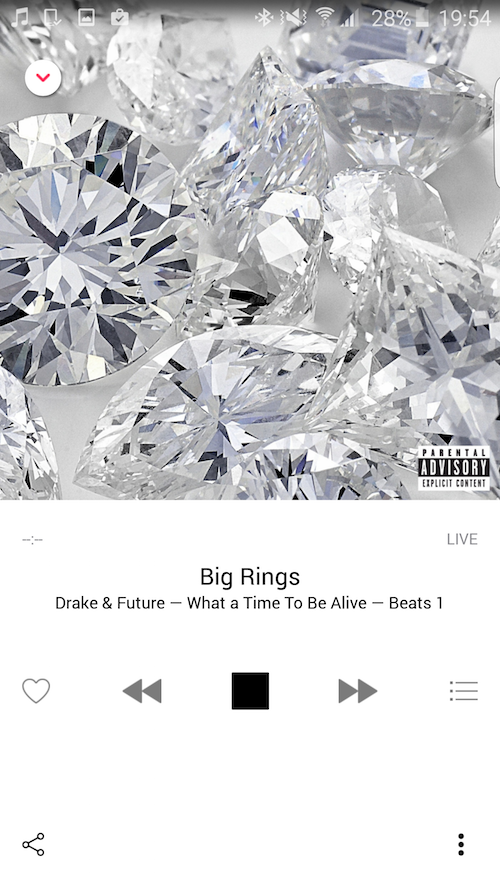 Apple Music Android Now Playing