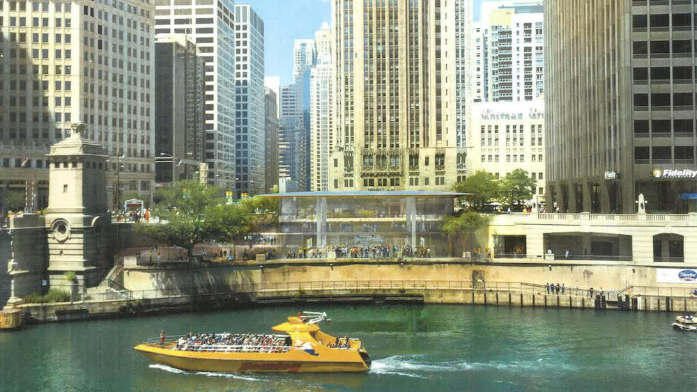 Apple Store Chicago Render Day 2016