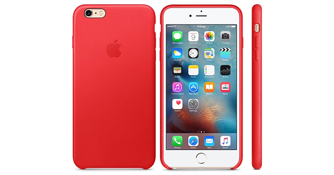 iPhone 6s Leather Case (RED) iPhone 6s Leather Case (RED)