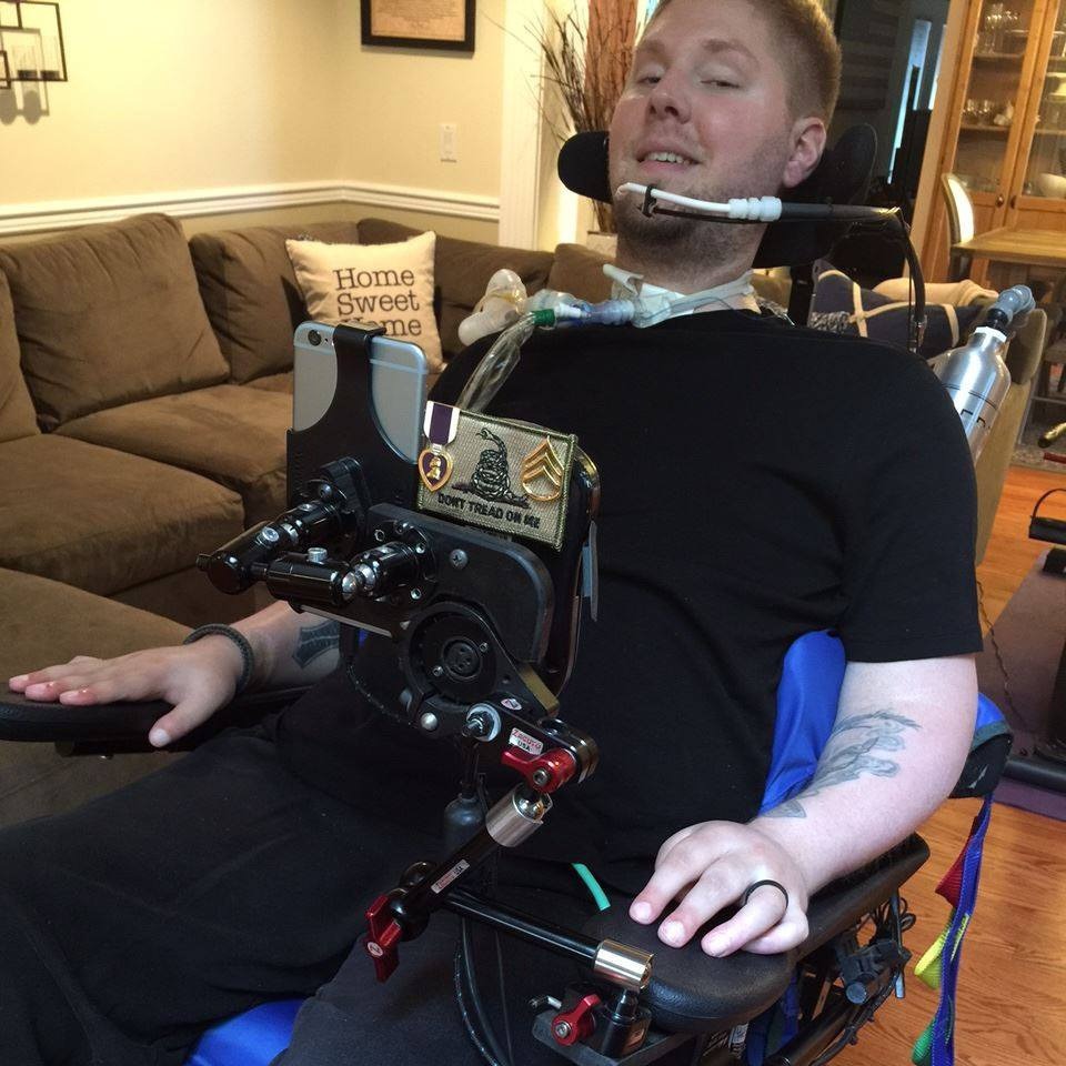 Ian Ralston Paralyzed iPhone Veteran