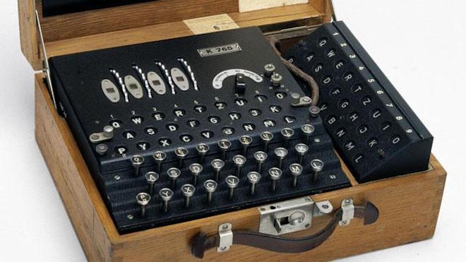 Four-rotor German Enigma cypher machine, 1939-1945