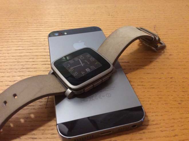 Pebble Time Steel 1