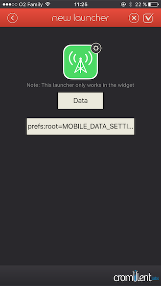 mobilni data launcher 1