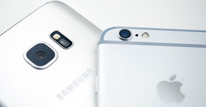 Galaxy S7 iPhone 6s camera fotoaparat FB