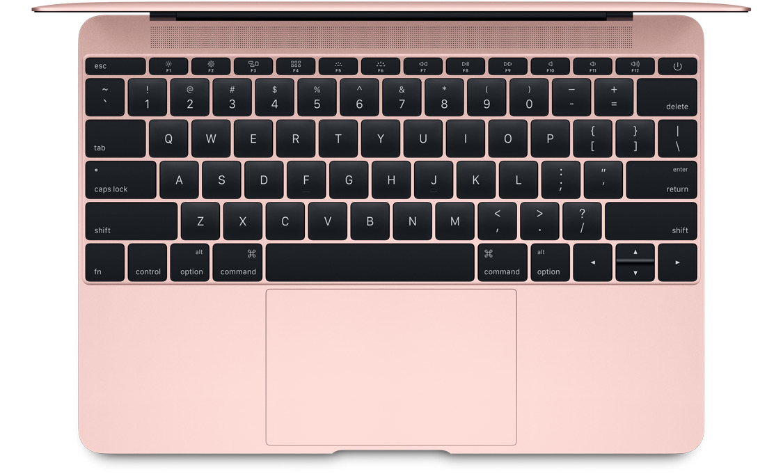 MacBook 2016 Rose gold keyboard MacBook 2016 Rose gold keyboard