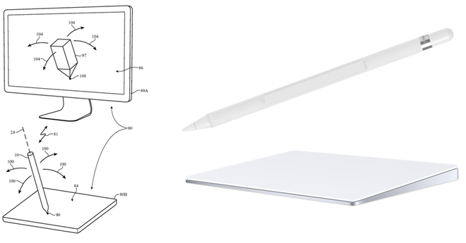 Apple Pencil mac trackpad