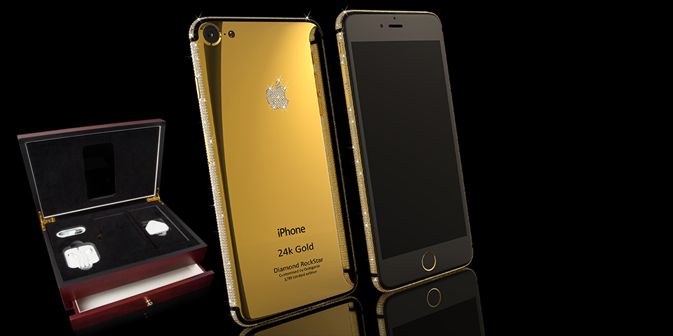 Goldgenie iPhone 7 6