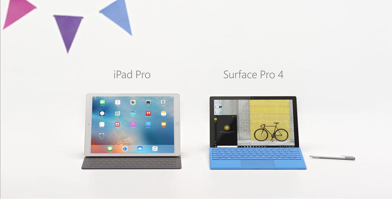 iPad Pro Surface Pro 4