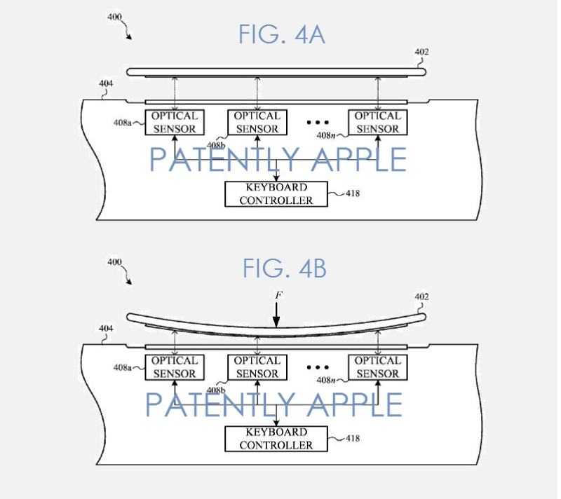Apple patent keyboard