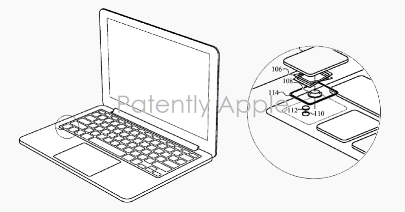 Apple patent keyboard