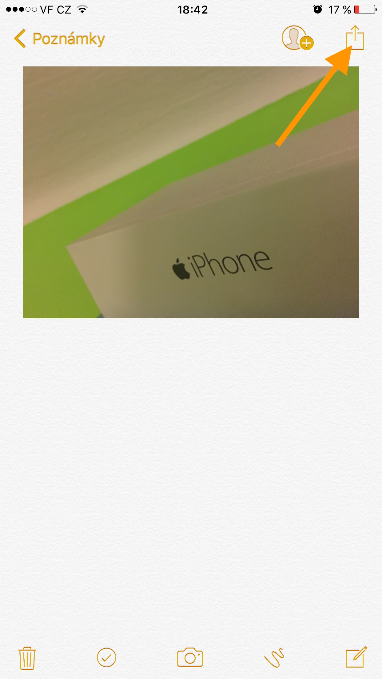 iphone photo share options