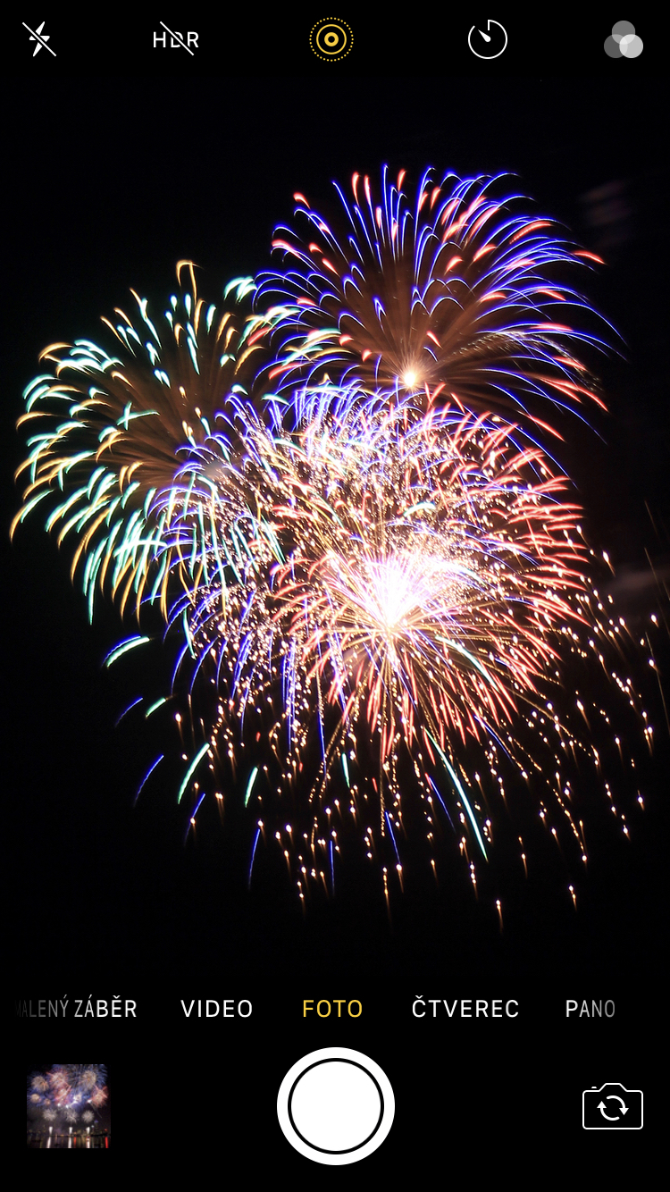 jak vyfotit ohnostroj