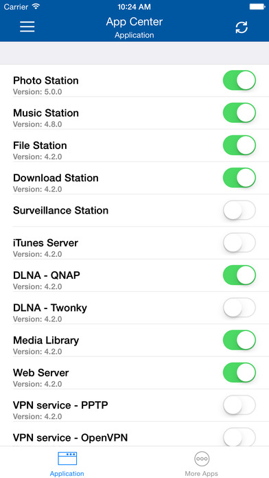 qnap app center