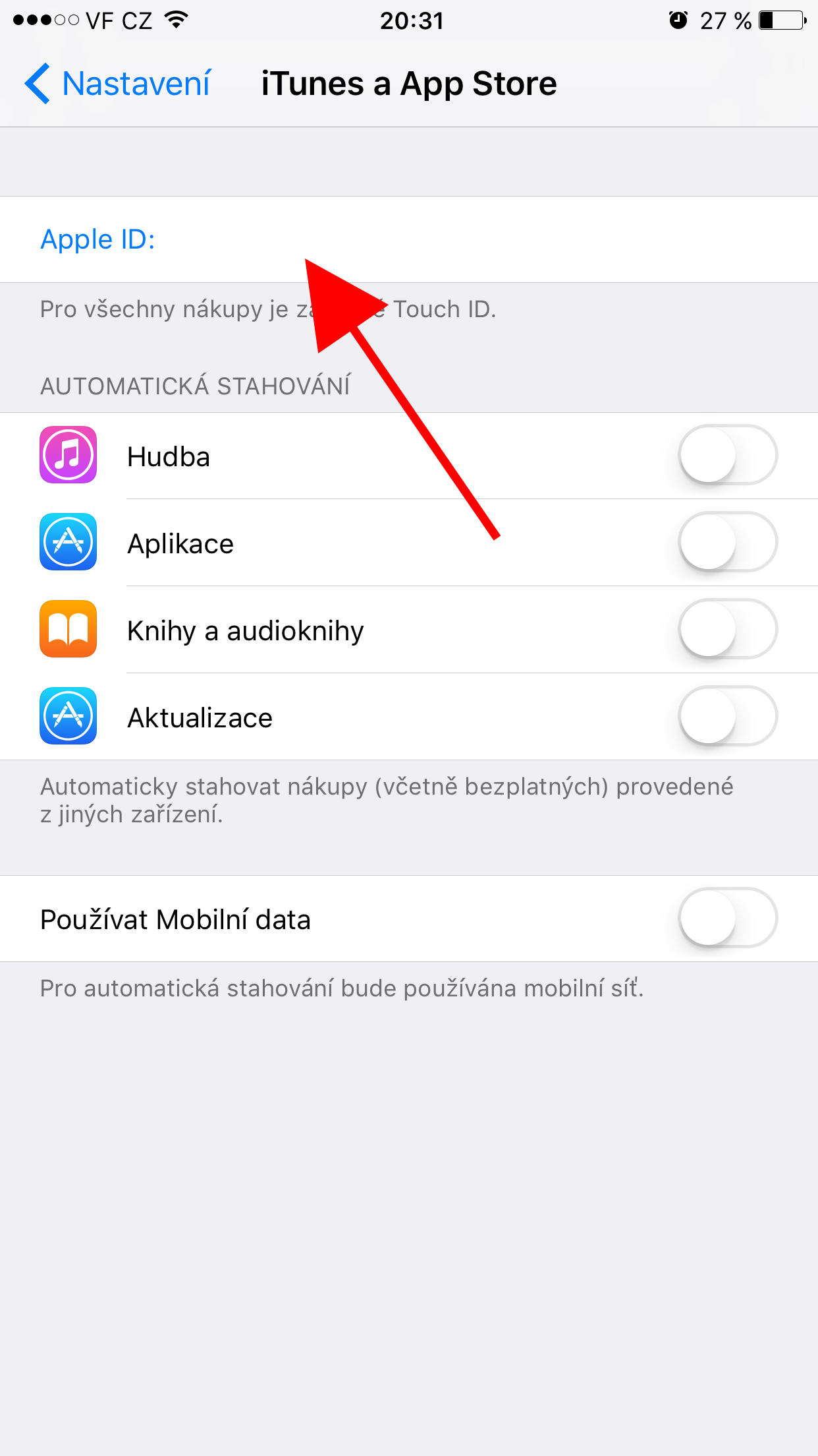 iphone itunes apple id