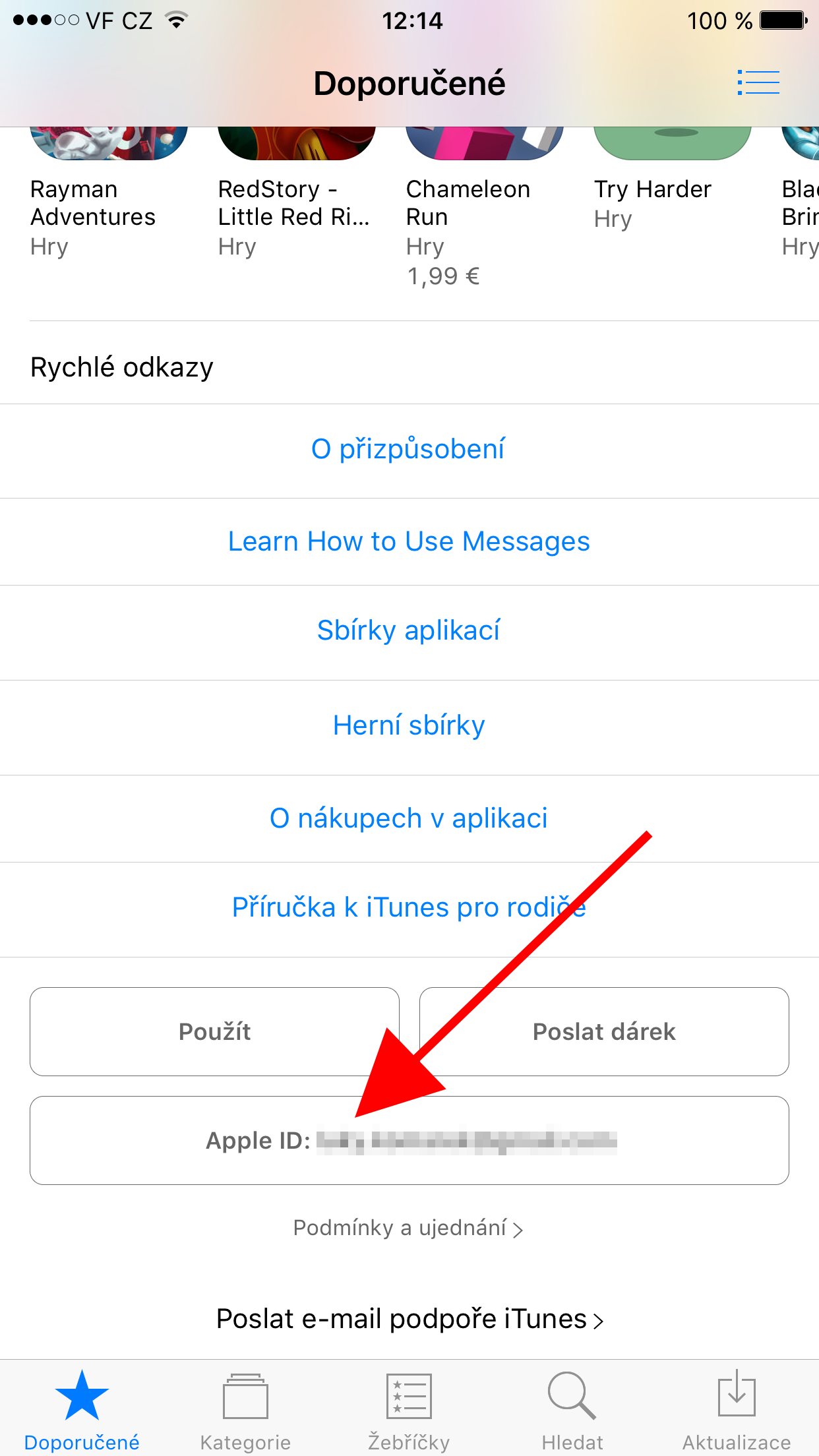 itunes account settings