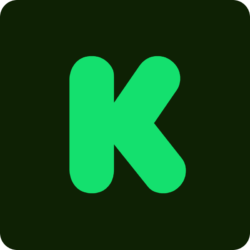 kickstarter logo k color icon