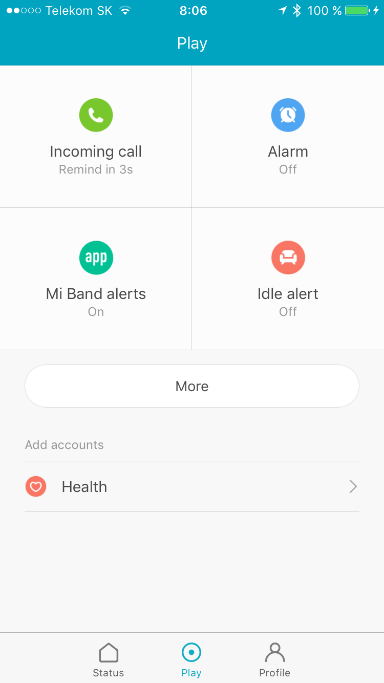 mi band alerts overview