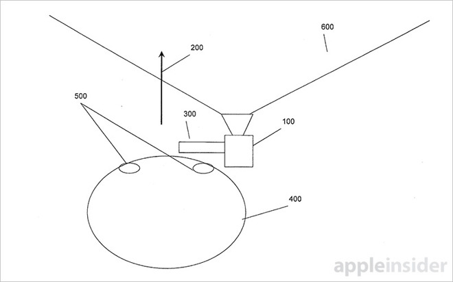 patent drawing camera setup