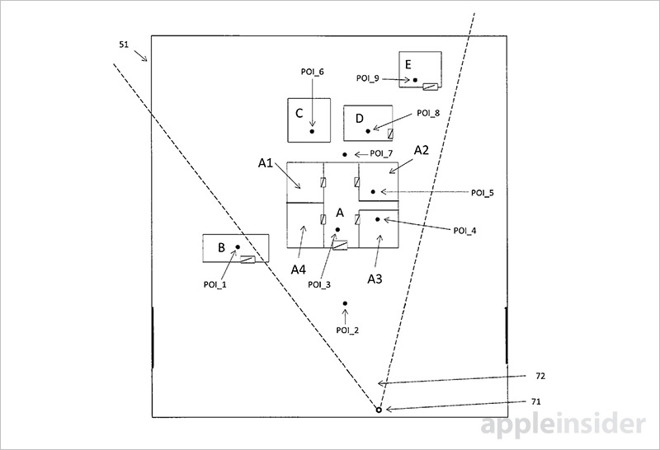 patent drawing room layout