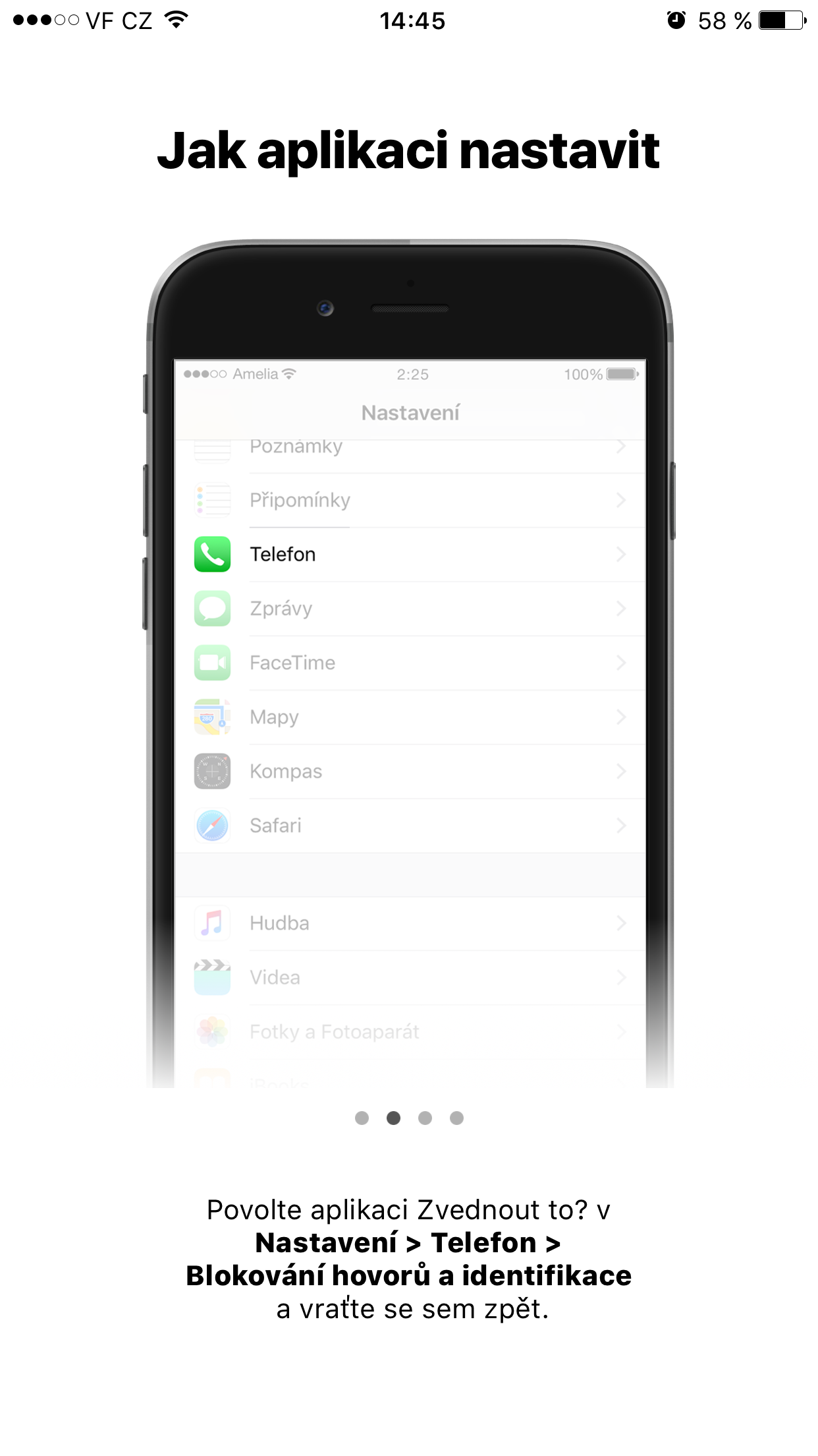 app setup instructions