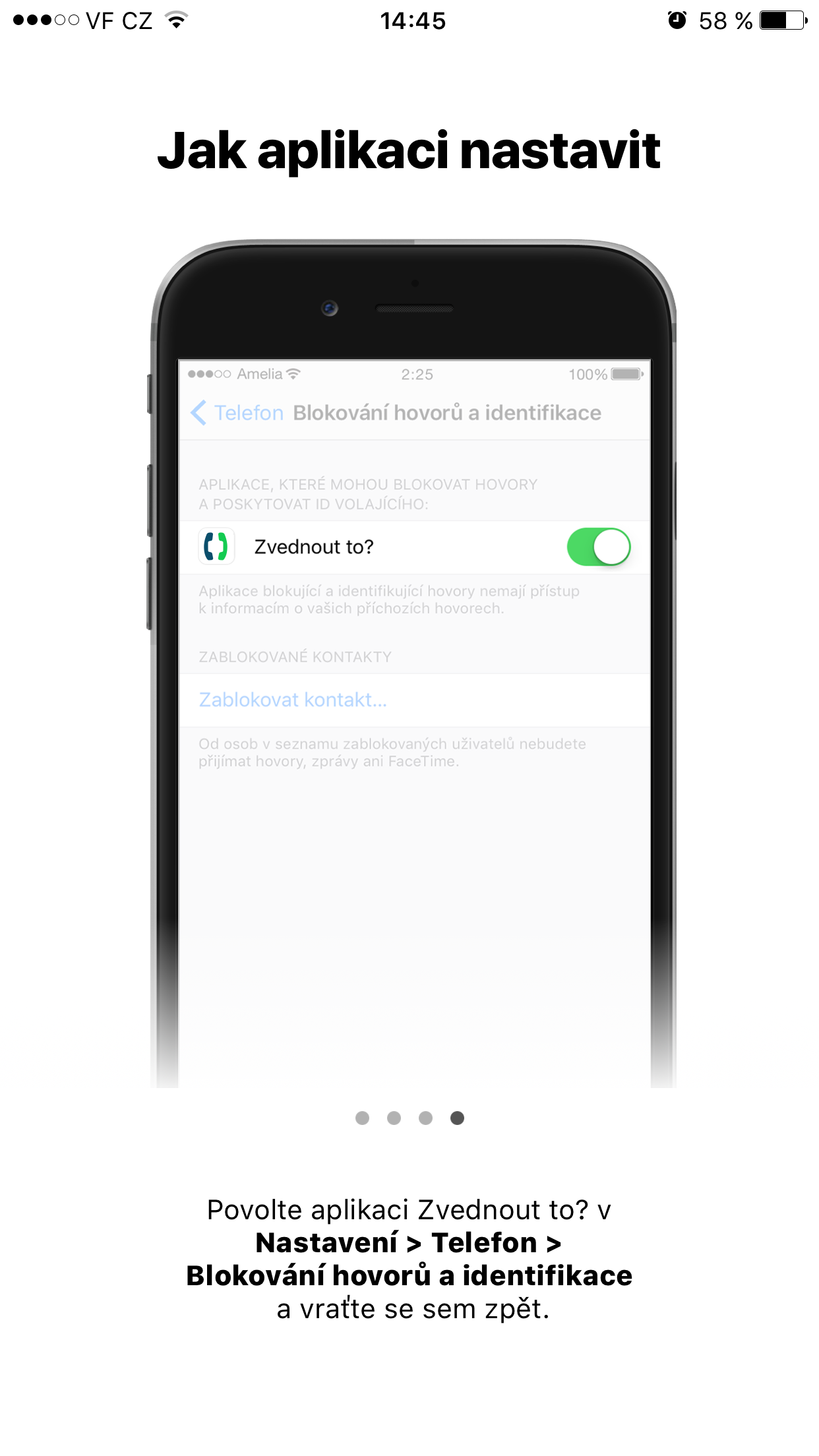call blocking toggle