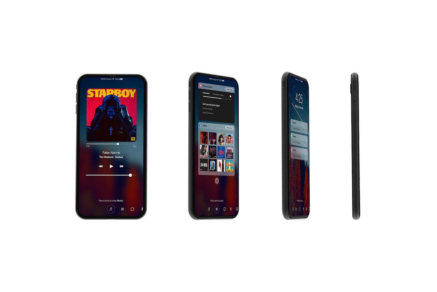 smartphone multiple views display smartphone multiple views display