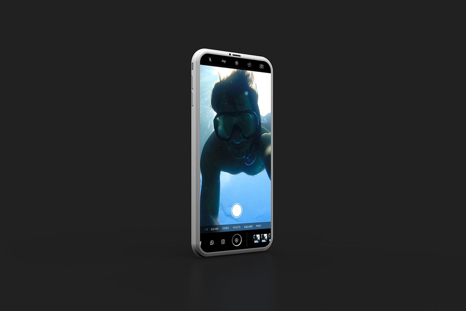smartphone underwater photo display smartphone underwater photo display