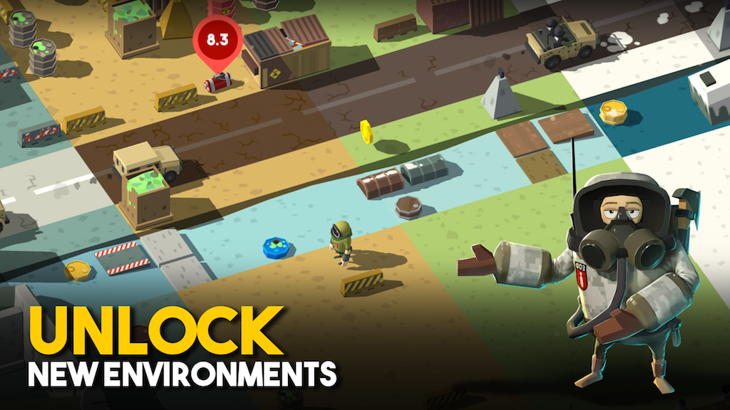 unlock new environments game